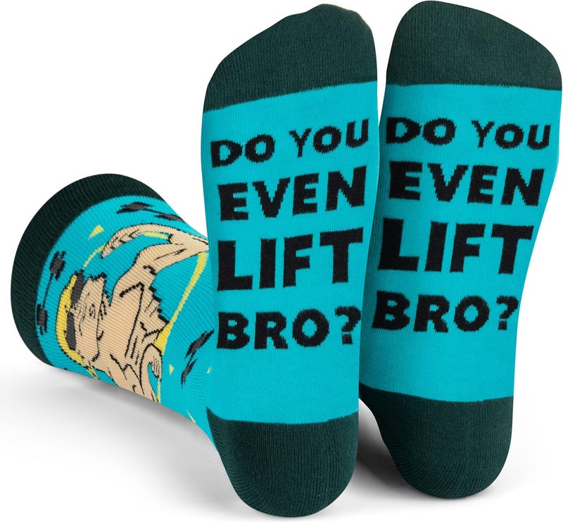 Lavley Funny Socks for Sports Fans and Players - Cool Novelty Gifts for Men, Women, & Teens - Image 1